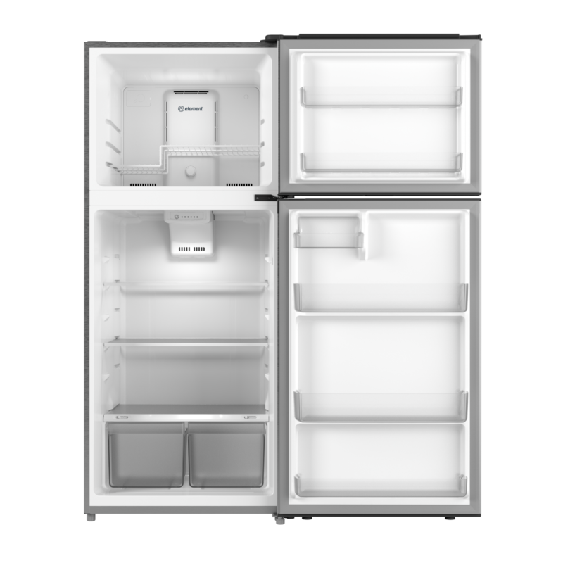 ELEMENT APPLIANCE 27.7-Inch 17.6 Cu. Ft. Top Freezer Refrigerator - Stainless (ENR18TFGCS)