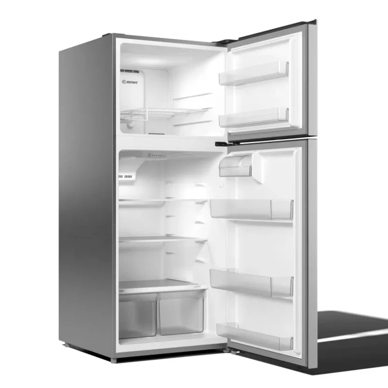 ELEMENT APPLIANCE Element 17.6 cu. ft. Top Freezer Refrigerator - Stainless Look -  (ENR18TFGCS)