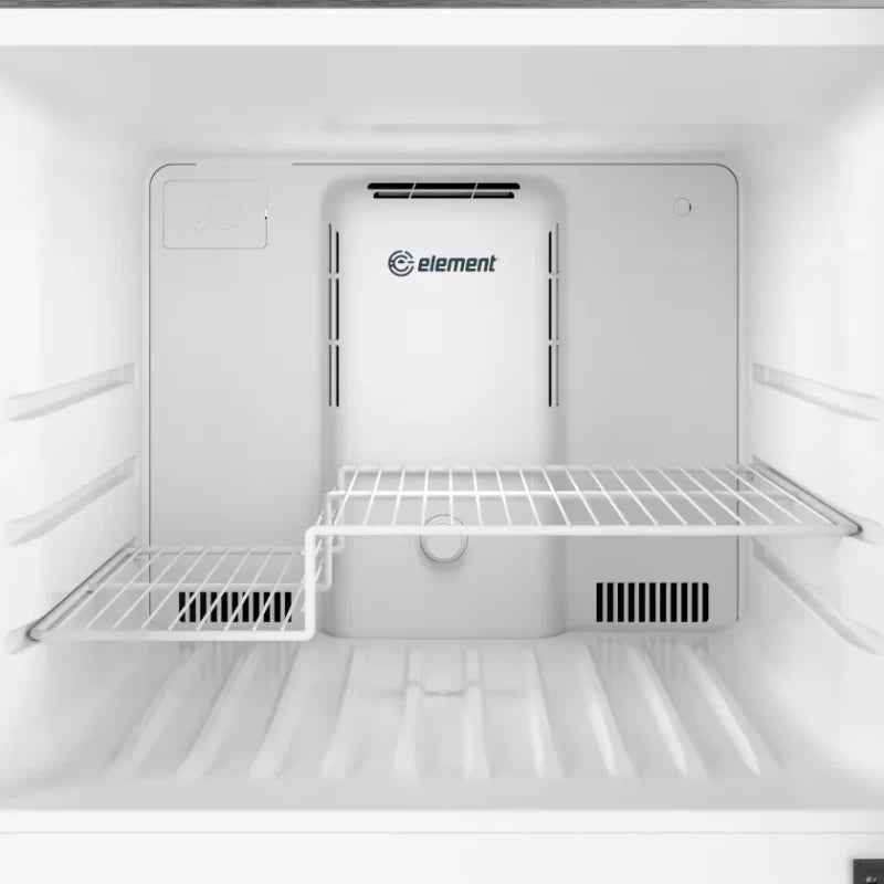 ELEMENT APPLIANCE Element 17.6 cu. ft. Top Freezer Refrigerator - Stainless Look -  (ENR18TFGCS)