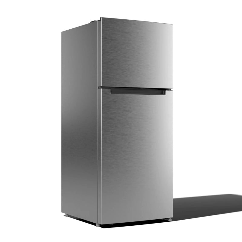 ELEMENT APPLIANCE 27.7-Inch Element 17.6 cu. ft. Top Freezer Refrigerator - Stainless Look (ENR18TFGCS)