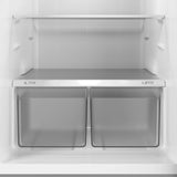 ELEMENT APPLIANCE 27.7-Inch Element 17.6 cu. ft. Top Freezer Refrigerator - Stainless Look (ENR18TFGCS)