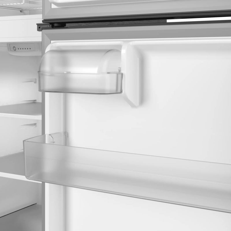 ELEMENT APPLIANCE 27.7-Inch Element 17.6 cu. ft. Top Freezer Refrigerator - Stainless Look (ENR18TFGCS)