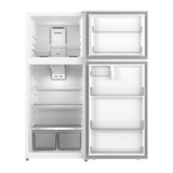ELEMENT APPLIANCE 27.7-Inch 17.6 Cu. Ft. Top Freezer Refrigerator - White (ENR18TFGCW)