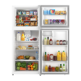 ELEMENT APPLIANCE 27.7-Inch 17.6 Cu. Ft. Top Freezer Refrigerator - White (ENR18TFGCW)