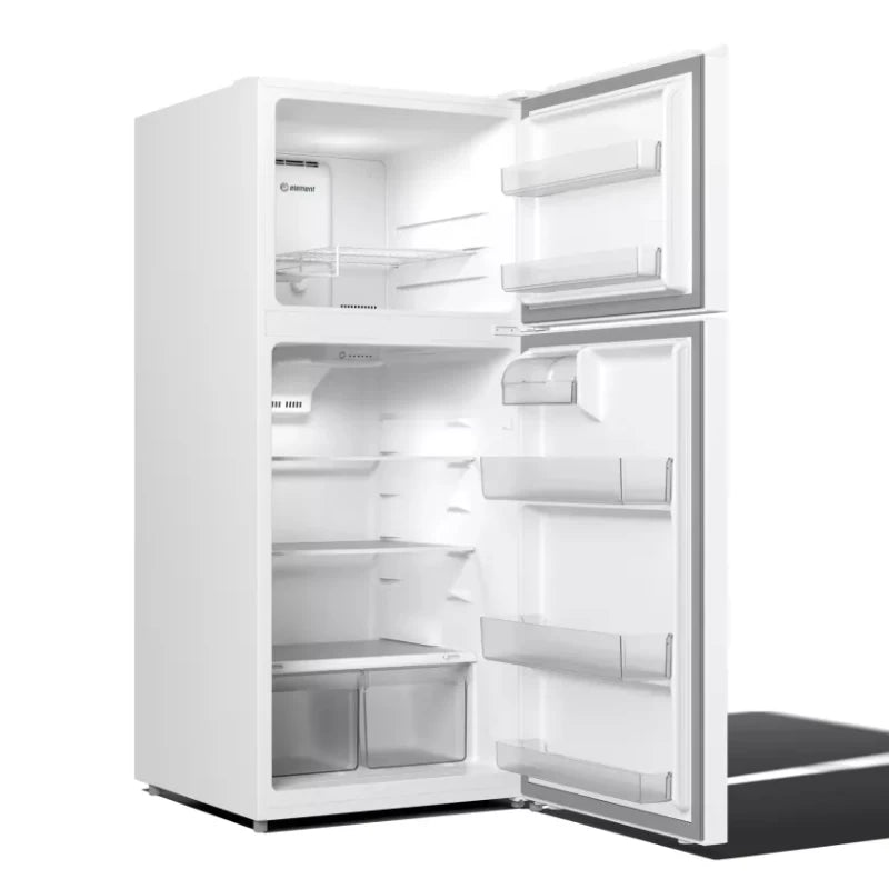 ELEMENT APPLIANCE Element 17.6 cu. ft. Top Freezer Refrigerator - White -  (ENR18TFGCW)