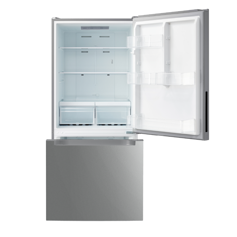 ELEMENT APPLIANCE  18.7 Cu. Ft. Bottom Freezer Refrigerator - Stainless Steel (ERBM19CBS)