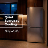 ELEMENT APPLIANCE  18.7 Cu. Ft. Bottom Freezer Refrigerator - Stainless Steel (ERBM19CBS)