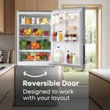 ELEMENT APPLIANCE  18.7 Cu. Ft. Bottom Freezer Refrigerator - Stainless Steel (ERBM19CBS)