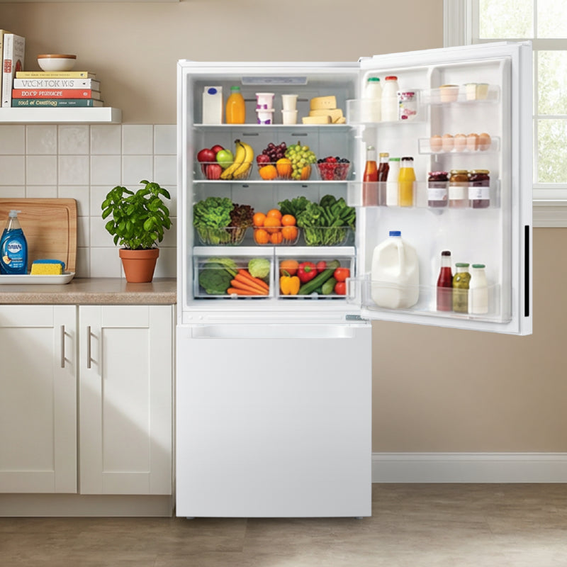 ELEMENT APPLIANCE  18.7 Cu. Ft. Bottom Freezer Refrigerator - White (ERBM19CBW)