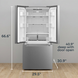 ELEMENT APPLIANCE  18.4 Cu. Ft. French Door Refrigerator - Stainless Steel (ERFD19CGCS)