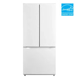 ELEMENT APPLIANCE  Element 18.4 cu. ft. French Door Refrigerator - White - Other (ERFD19CGCW)