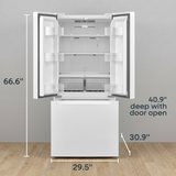 ELEMENT APPLIANCE  18.4 Cu. Ft. French Door Refrigerator - White (ERFD19CGCW)