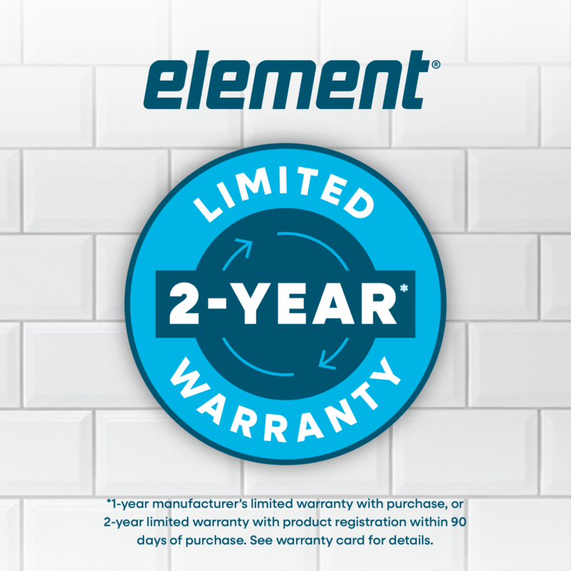 ELEMENT APPLIANCE  18.4 Cu. Ft. French Door Refrigerator - White (ERFD19CGCW)