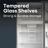 ELEMENT APPLIANCE 27.6-Inch 14.2 Cu. Ft. Top Freezer Refrigerator - Stainless Steel (ERT14CSCS)