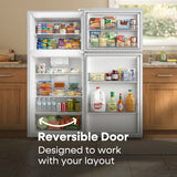 ELEMENT APPLIANCE 27.6-Inch 14.2 Cu. Ft. Top Freezer Refrigerator - White (ERT14CSCW)