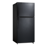 ELEMENT APPLIANCE 29.5-Inch 20.5 Cu. Ft. Top Freezer Refrigerator - Black (ERT21CSCB)