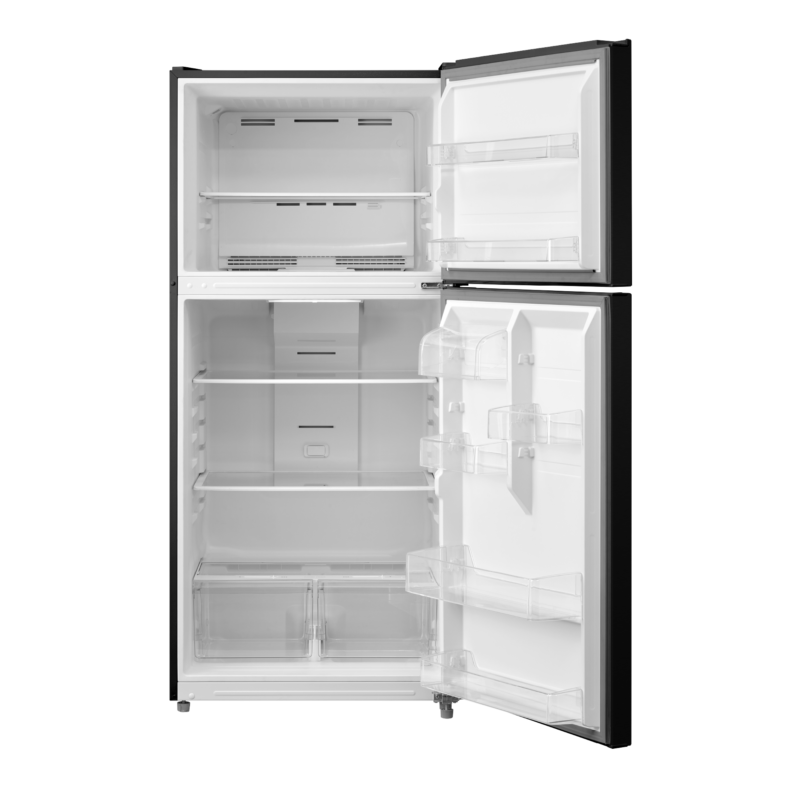 ELEMENT APPLIANCE 29.5-Inch 20.5 Cu. Ft. Top Freezer Refrigerator - Black (ERT21CSCB)