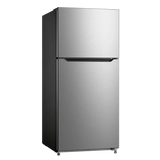 ELEMENT APPLIANCE 20.5 CF Top Mount Refrigerator, Glass Shelves, E-STAR - Stainless Steel (ERT21CSCS)