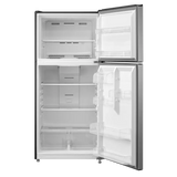 ELEMENT APPLIANCE 20.5 CF Top Mount Refrigerator, Glass Shelves, E-STAR - Stainless Steel (ERT21CSCS)