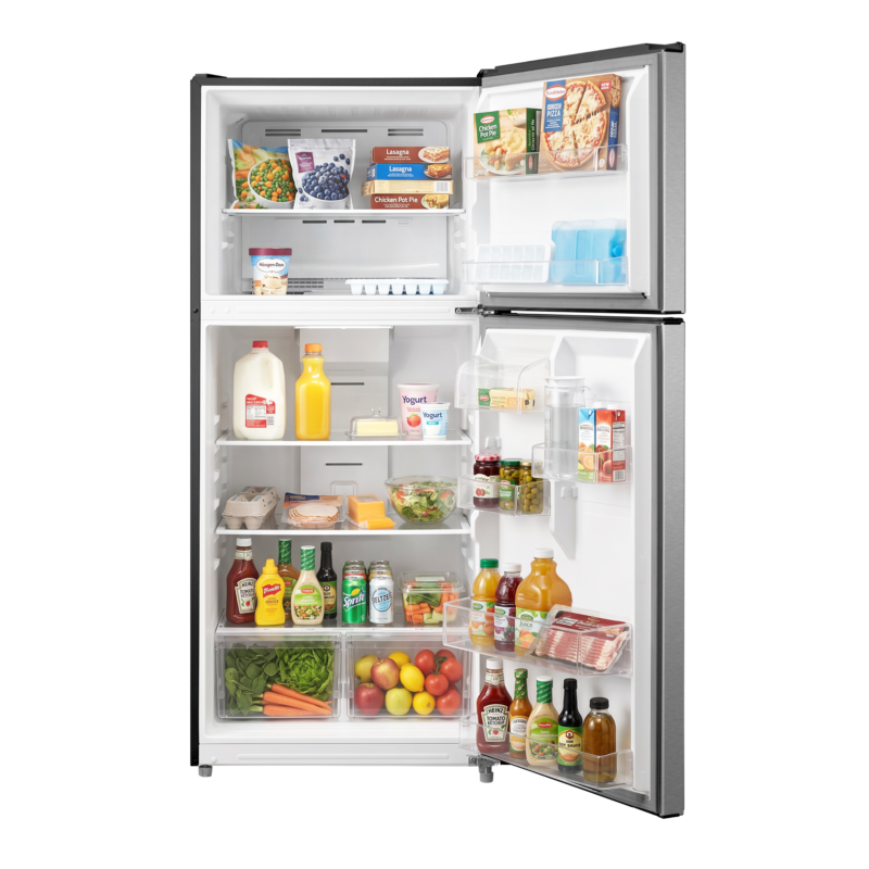 ELEMENT APPLIANCE 29.5-Inch 20.5 Cu. Ft. Top Freezer Refrigerator - Stainless Steel (ERT21CSCS)