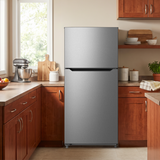 ELEMENT APPLIANCE 29.5-Inch 20.5 Cu. Ft. Top Freezer Refrigerator - Stainless Steel (ERT21CSCS)