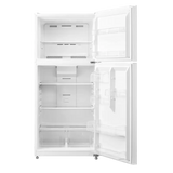 ELEMENT APPLIANCE 29.5-Inch Element 20.5 cu. ft. Top Freezer Refrigerator - White (ERT21CSCW)