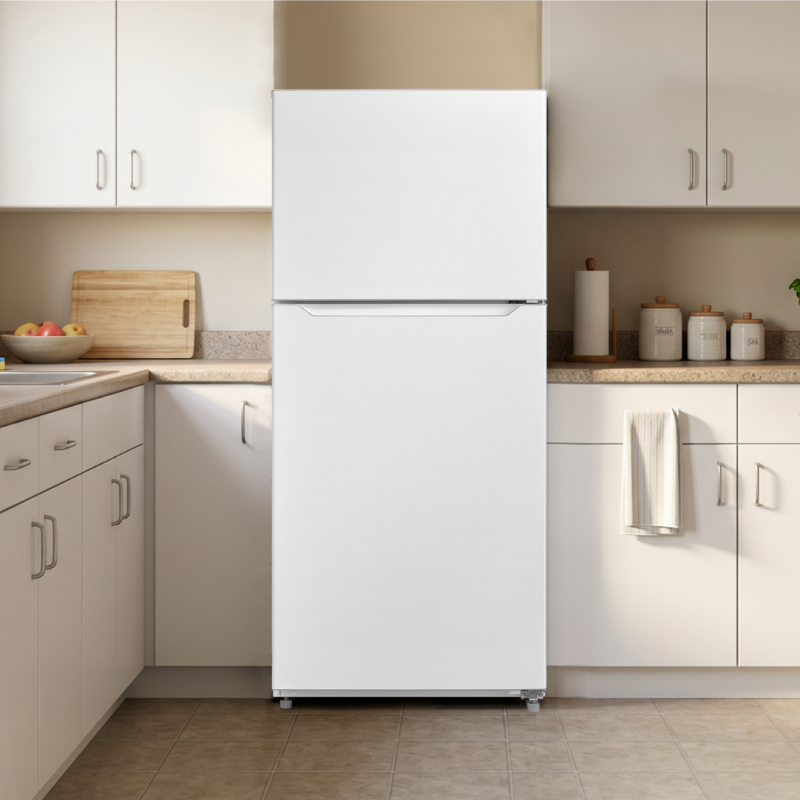 ELEMENT APPLIANCE 29.5-Inch 20.5 Cu. Ft. Top Freezer Refrigerator - White (ERT21CSCW)