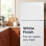ELEMENT APPLIANCE 29.5-Inch 20.5 Cu. Ft. Top Freezer Refrigerator - White (ERT21CSCW)