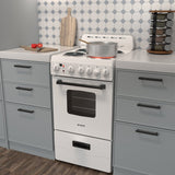 AVANTI  AVANTI RANGE ELEC 20" COIL TOP - White (ERU200P0W)