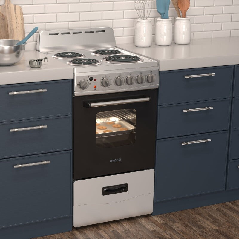 AVANTI  AVANTI RANGE ELEC 20" COIL TOP - White (ERU200P0W)
