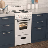 AVANTI  AVANTI RANGE ELEC 20" COIL TOP - White (ERU200P0W)