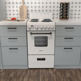 AVANTI  AVANTI RANGE ELEC 20" COIL TOP - White (ERU200P0W)