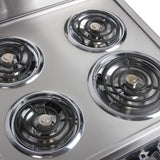 AVANTI Avanti 24" Electric Range Oven with Framed Glass Door - White / 2.6 cu. ft. -  (ERU240P0W)