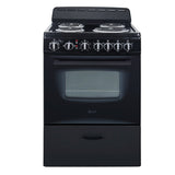 AVANTI Avanti 24" Electric Range Oven with Framed Glass Door - Stainless Steel / 2.6 cu. ft. -  (ERU240P3S)