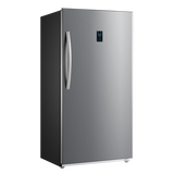 ELEMENT APPLIANCE 13.8 CF Upright Freezer Convertible, Glass Shelves, Digital Controls, E-STAR - Stainless Steel (EUF14CECS)