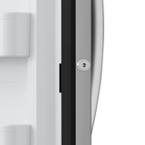 ELEMENT APPLIANCE 17 CF Upright Freezer Convertible, Glass Shelves, Digital Controls, E-STAR - Stainless Steel (EUF17CECS)