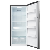 ELEMENT APPLIANCE 21 CF Upright Freezer Convertible, Glass Shelves, Digital Controls, E-STAR - Stainless Steel (EUF21CECS)