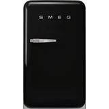 SMEG  Refrigerator Retro-style - Black (FAB10URBL3)