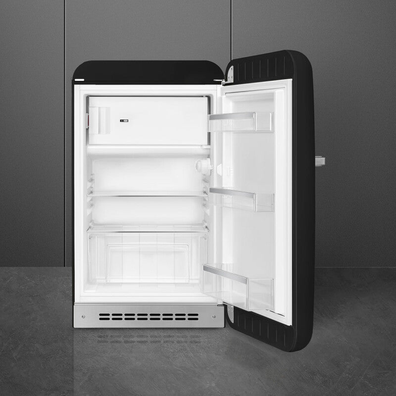 Smeg  Refrigerator Retro-style - Black (FAB10URBL3)