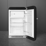Smeg  Refrigerator Retro-style - Black (FAB10URBL3)