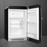 SMEG  Refrigerator Retro-style - Black (FAB10URBL3)