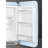Smeg  Refrigerator Retro-style - Pastel blue (FAB10URPB3)