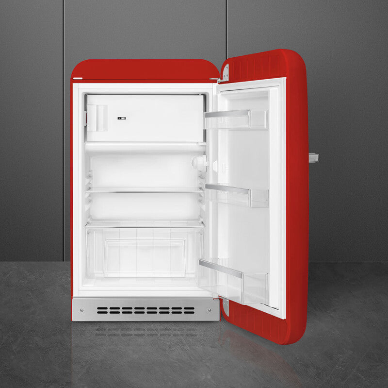Smeg  Refrigerator Retro-style - Red (FAB10URRD3)
