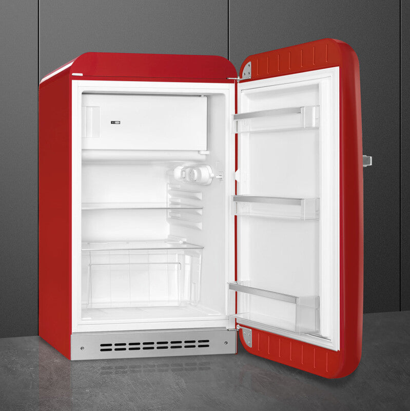Smeg  Refrigerator Retro-style - Red (FAB10URRD3)