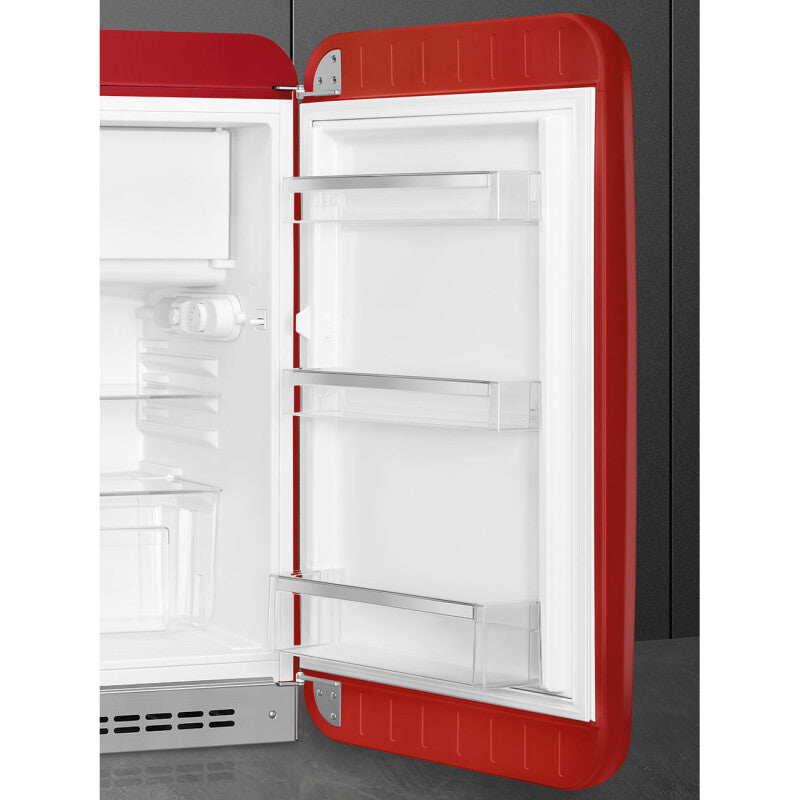 Smeg  Refrigerator Retro-style - Red (FAB10URRD3)