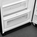 Smeg  Refrigerator Retro-style - Black (FAB28URDBLM3)