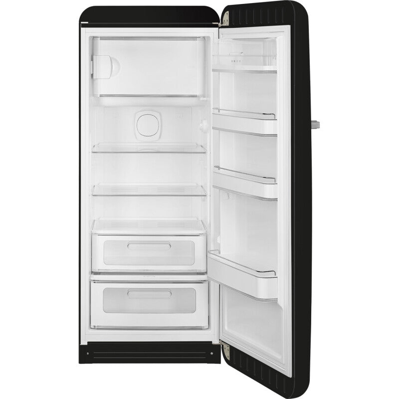 Smeg  Refrigerator Retro-style - Black (FAB28URDBLM3)