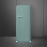 Smeg  Refrigerator Retro-style - Emerald green (FAB28URDEG3)