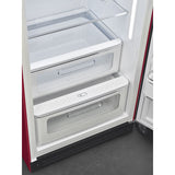 Smeg  Refrigerator Retro-style - Ruby red (FAB28URDRB3)