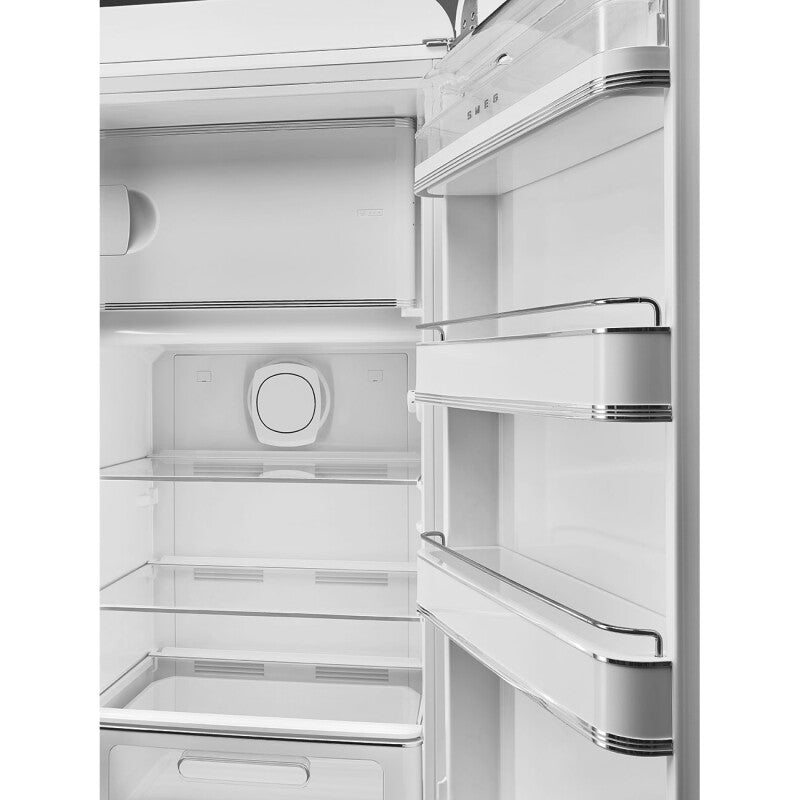 Smeg  Refrigerator Retro-style - Matte white (FAB28URWHM3)
